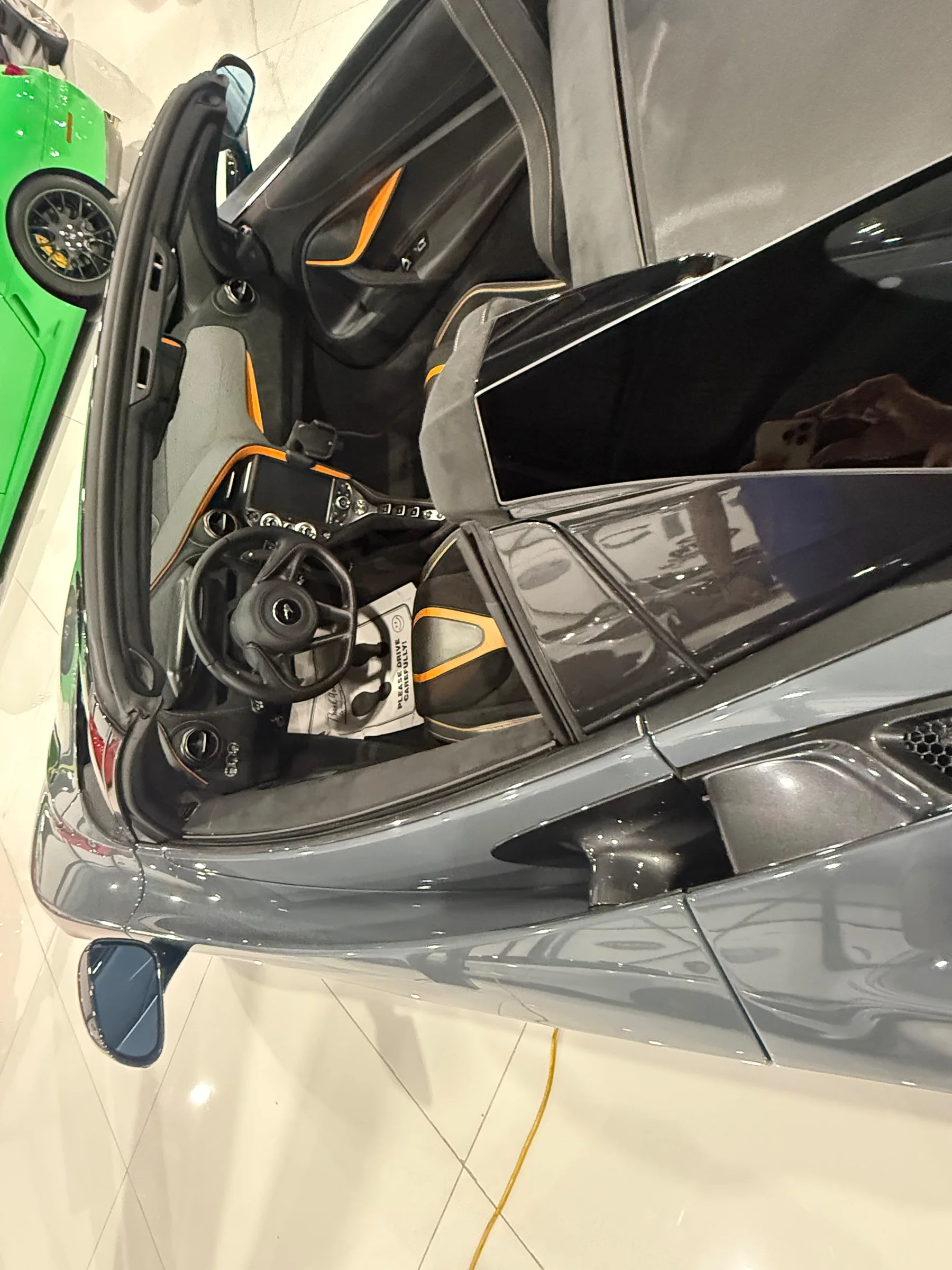 McLaren Interior Detail